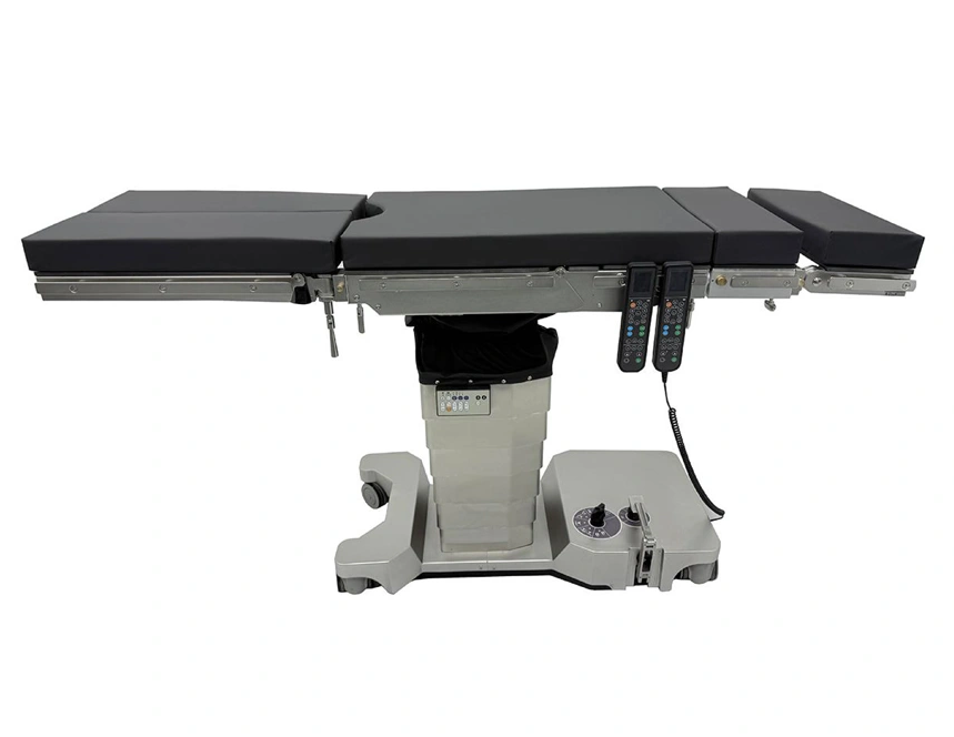 Stainless Steel Electric Hydrulic Surgical Operation Table with Manual Function For Patient C Arm X Ray table operation