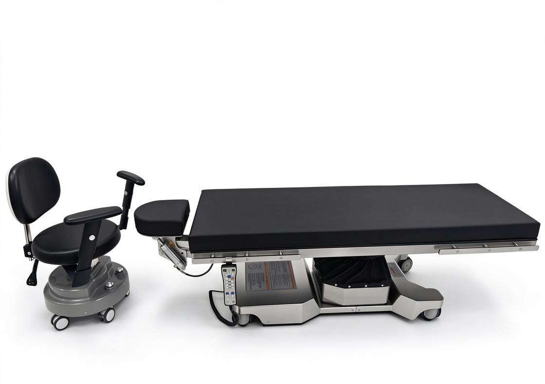 Ophthalmology Electrical Hydraulic Stainless Steel Operating Table  Factory Price with Adjustable Lifting Height