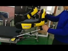 Sus304 κάτοχος προετοιμασιών ποδιών Lithotomy πλευρικών κιγκλιδωμάτων αναβολεύων κατόχων ποδιών λειτουργούντων πινάκων